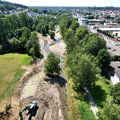 Bild vergr&ouml;&szlig;ern: Rißkanal Baustelle