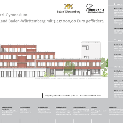 PG-Sanierung Bauschild
