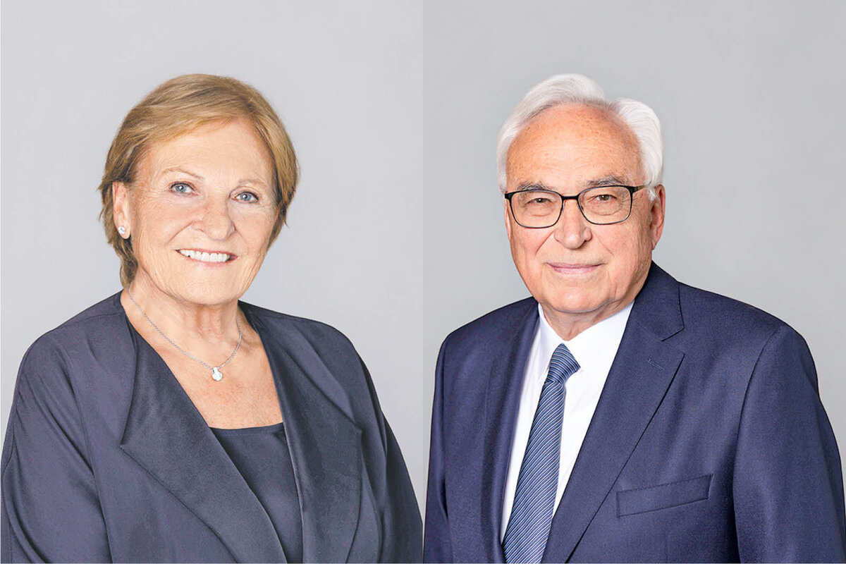 Isolde Liebherr und Willi Liebherr