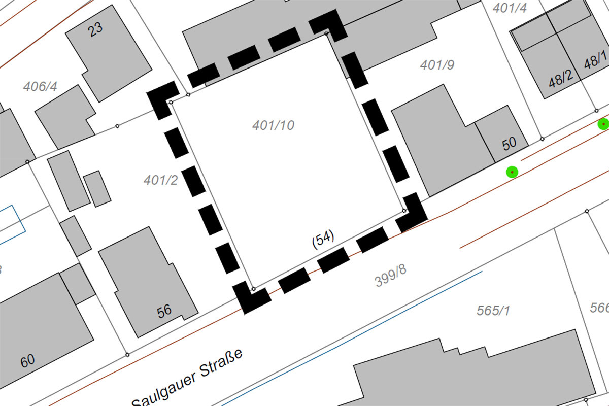 Symbolbild vorhabenbezogener Bebauungsplan Saulgauerstraße 54
