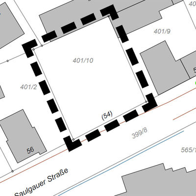 Symbolbild vorhabenbezogener Bebauungsplan Saulgauerstraße 54